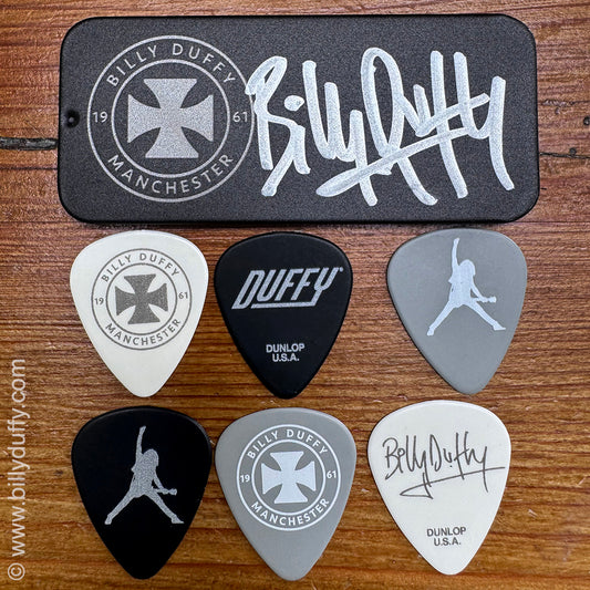 Billy Duffy Dunlop Guitar Pick Set