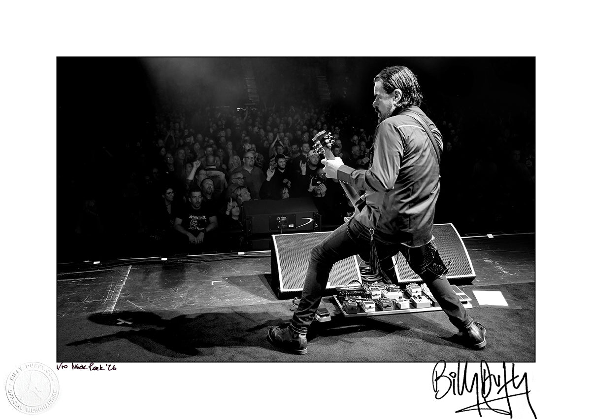 Billy's Back Limited Edition A3 Signed Photo