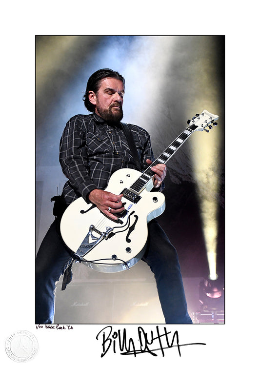White Falcon Limited Edition A3 Signed Photo