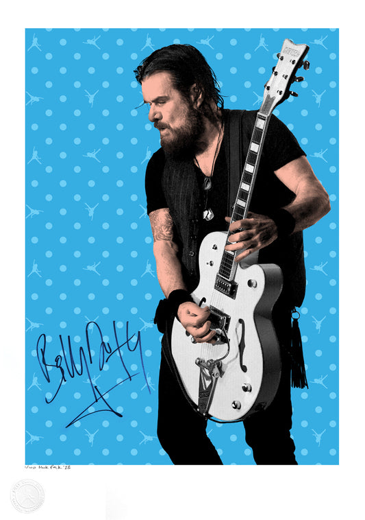 Signed Limited Edition White Falcon 10th Anniversary Poster