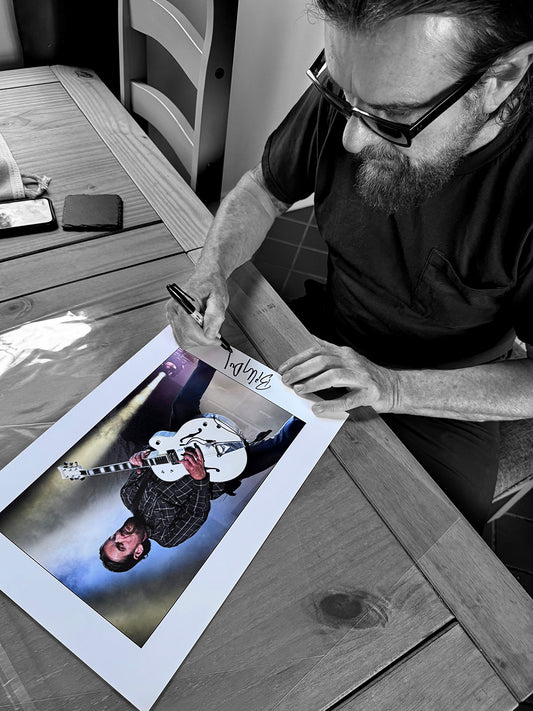 White Falcon Limited Edition A3 Signed Photo