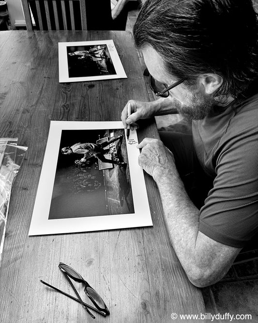 Billy's Back Limited Edition A3 Signed Photo